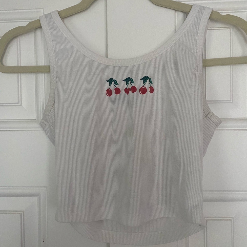 cherry tank top